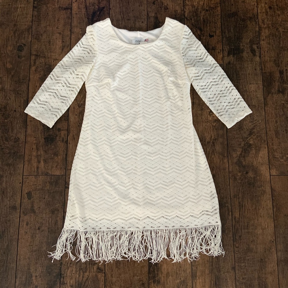 Cavender’s White Dress sz. M (NWT)